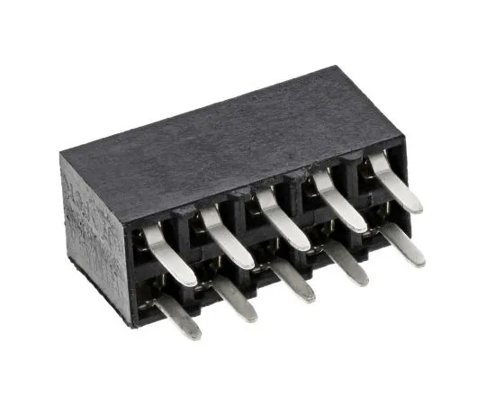 63-7991-47　TE Connectivity AMPMODU MOD IV Series 2.54mm Pitch 10 Way 2 Row Straight PCB Socket, Through Hole, Solder Termination　5-534998-5