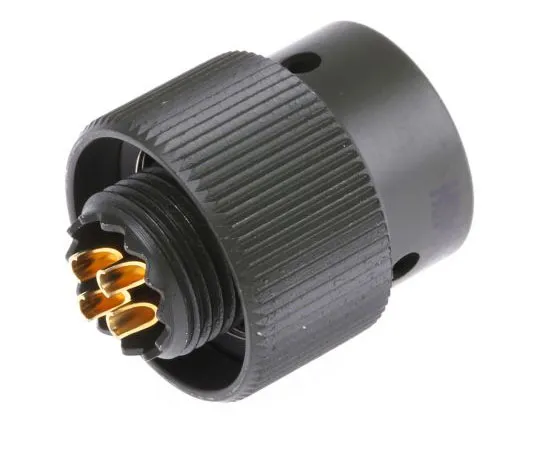 63-8019-29　Amphenol 62GB Series, 4 Way Cable Mount MIL Spec Circular Connector Plug, Socket Contacts,Shell Size 8, Bayonet　62GB-56T08-04SN