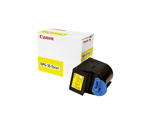 61-0507-76　［Discontinued］Canon Genuine Copy Machine Toner Cartridge NPG-35 (Yellow)　0455B001