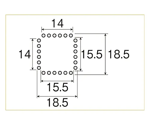 61-0484-39　［Discontinued］Replacement Nozzle HS-611, for Hot Air SMD Removing Machine　HS-611