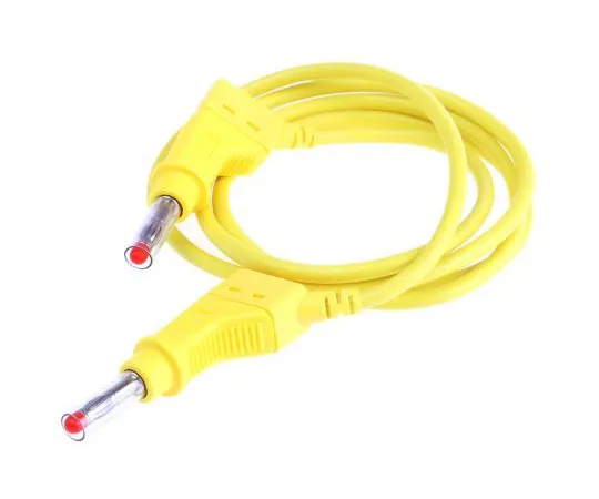 63-7977-87　Multi Contact Test lead, 32A, 600V, Yellow, 1m Lead Length　66.9407-100-24
