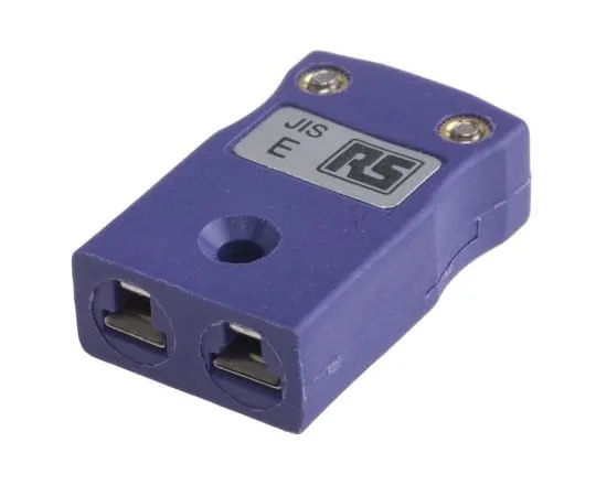 63-7959-58　RS PRO JIS Miniature In-Line Socket Connector for *** with Type E Thermocouple Type E, Miniature　771-8789