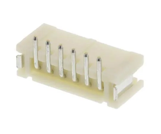 63-7814-20　JST ZH, 6 Way, 1 Row, Top Entry PCB Header　B6B-ZR-SM4 TF (LF) (SN)