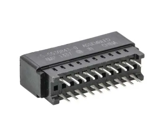 63-7794-42　TE Connectivity Standard Edge II Series, PCBEdge Connector, 10 Way, 2.54mm Pitch, 3A　5-5530843-0