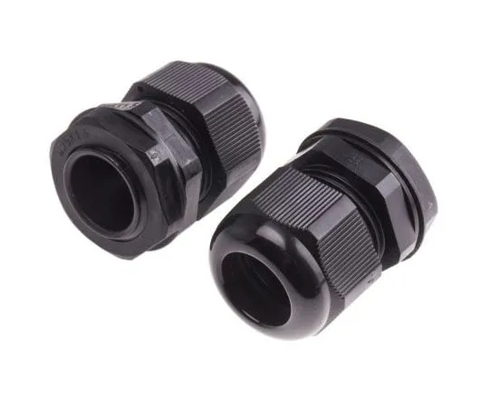 63-8029-13　RS Pro M25 Cable Gland With Locknut, Nylon, IP68　822-9763