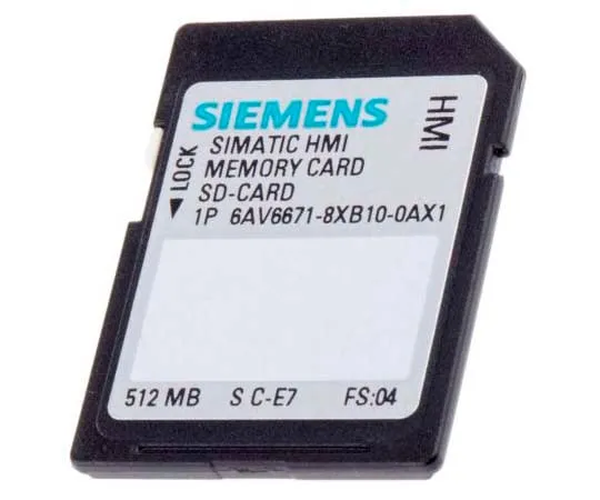 63-7795-72　Siemens Memory Card for *** with Various HMIs,　6AV6671-8XB10-0AX1