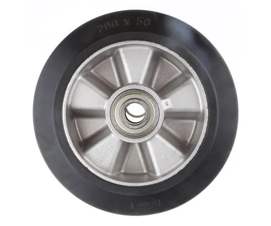 63-7979-47　Tente Black Rubber Castor Wheels IEP200x50-Ø20, 1985lb　IEP200X50-Ø20