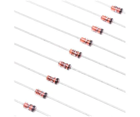 63-8006-11　ON Semiconductor, 15V Zener Diode 5% 500 mW Through Hole 2-Pin DO-35　1N5245BTR