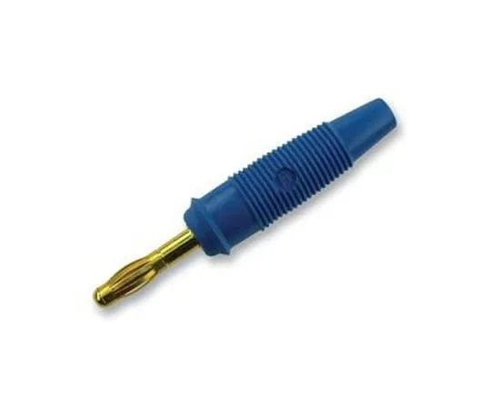 63-7979-87　Blue Male Banana Plug Solder 30 V ac, 60 V dc　972518702
