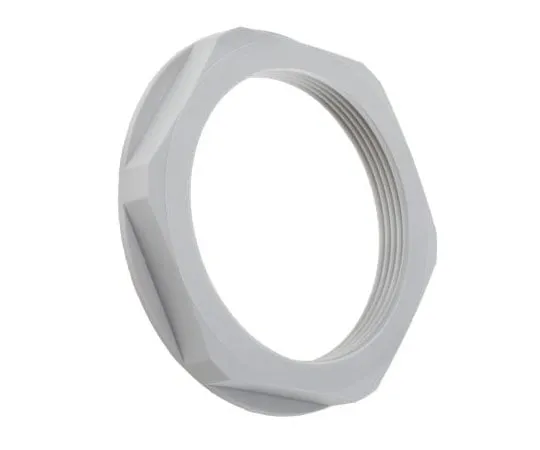 63-8022-57　Lapp Grey Polyamide Cable Gland Locknut, M12 Thread　53119003