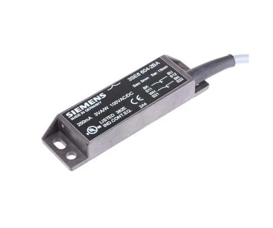 63-7799-03　Sirius 3SE6 Magnetic Safety Switch, Plastic　3SE6604-2BA