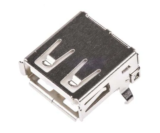 63-7796-98　Wurth Elektronik WR-COM Series, Right Angle Type A USB Connector, Receptacle　61400416021