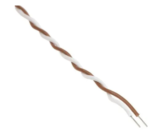 63-8032-61　Thermocouple & Extension Wire Type T, -75 → +260 °C 2 Core PTFE Sheath 100m　827-5820