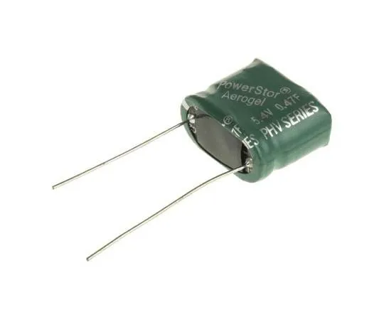 63-7817-35　Cooper Bussmann 0.47F Supercapacitor EDLC -10 → +30% Tolerance Supercap PHV Series 5.4V dc Through Hole　PHV-5R4V474-R