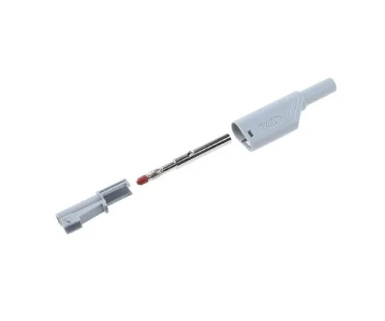 63-7979-74　Grey Male Banana Plug Screw 1000V ac/dc　934099106