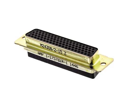 63-7807-60　TE Connectivity AMPLIMITE 90 Series Series Straight Military Crimp D-Sub Connector, Socket, 78 Pin　1757824-5