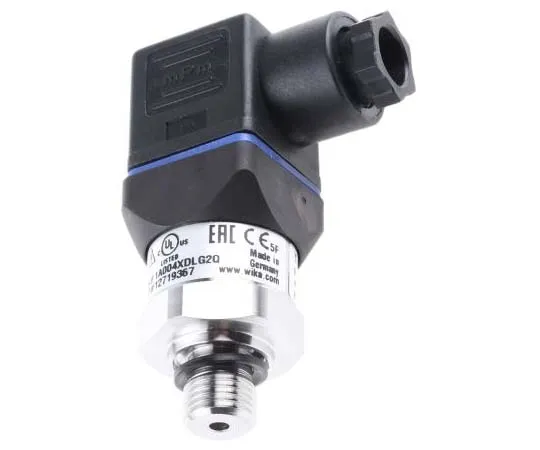 63-7763-40　WIKA Hydraulic Pressure Sensor 12719367, 4-Pin L-Plug, 4 → 20mA, 0bar to 600bar　12719367