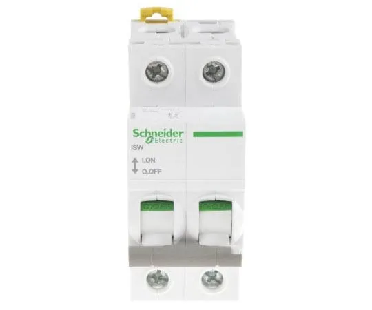 63-7988-34　2 Pole DIN Rail Non F***d Isolator Switch, 2NO, 63 A　A9S65263
