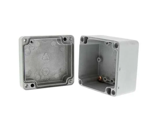 63-7781-04　Fibox Euronord, Aluminium Enclosure, IP66, IP67, IP68, 82 x 77 x 57mm　ALN 080806 complete UP
