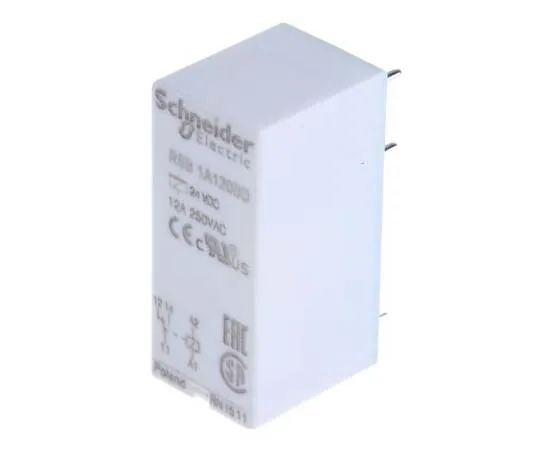 63-7788-19　Schneider Electric RSB Series 24V dc PCB Mount Interface Relay Module, SPDT　RSB1A120BD