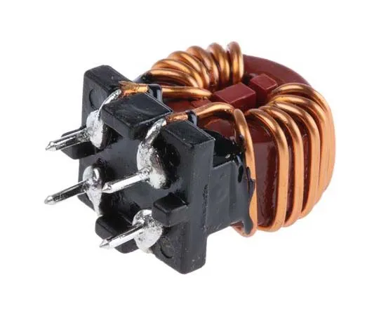 63-7776-85　Wurth 350 μH ±30% Leaded Inductor, 8.5A Idc, 5.5mΩ Rdc WE-CMB HC　7448229004