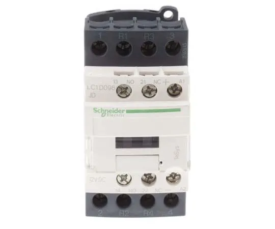 63-7791-01　Schneider Electric 4 Pole Contactor, 20 A, 12 V dc Coil, TeSys D, 2NO/2NC　LC1D098JD