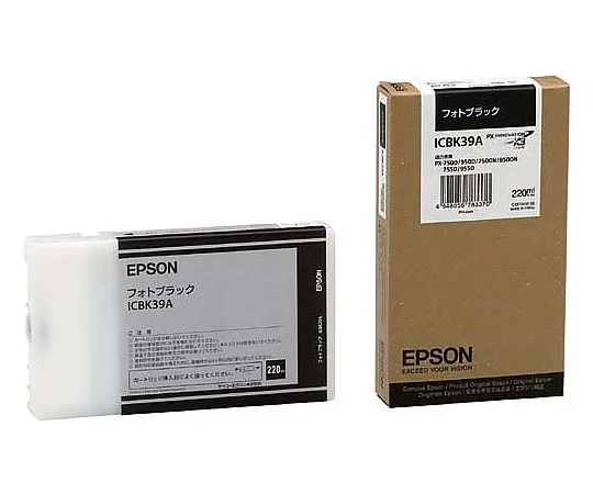 61-0513-84　［Discontinued］Epson Genuine Ink Cartridge (Black)　ICBK39A