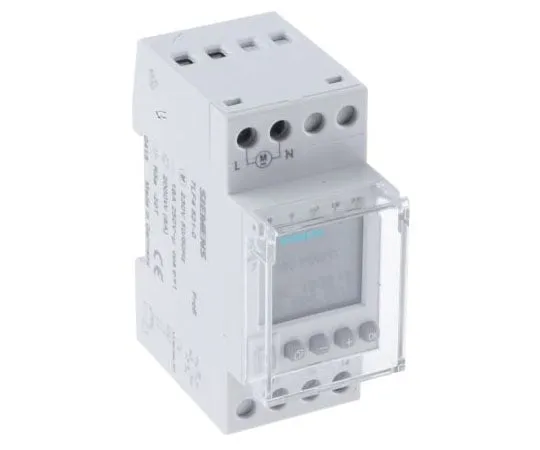 63-7981-47　1 Channel Digital DIN Rail Switch Measures Days, 230 V ac　7LF4521-0