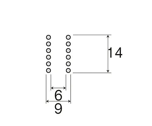61-0484-50　［Discontinued］Replacement Nozzle HS-623, for Hot Air SMD Removing Machine　HS-623