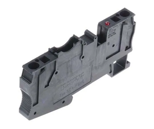 63-7788-61　Phoenix Contact, Black, ST 4-FSI/C-LED 24 Series, 32A Single F***d DIN Rail Terminal　3036505