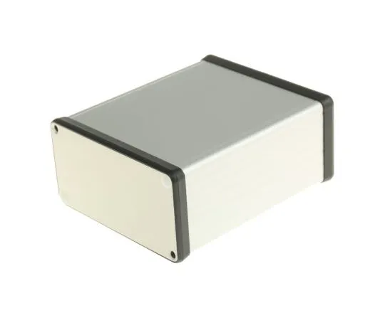 63-7961-65　Hammond 1455, Aluminium Enclosure, 120 x 103 x 53mm　1455N1201