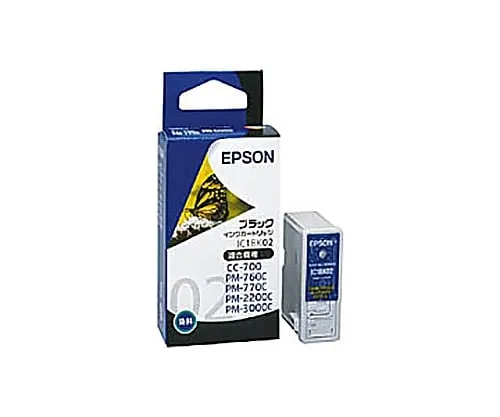 61-0511-43　［Discontinued］Epson Genuine Ink Cartridge (Black)　IC1BK02