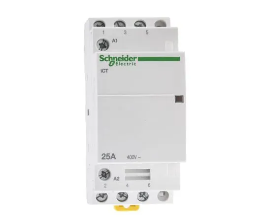 63-7988-87　Schneider Electric 3 Pole Contactor, 25 A, 230 V ac Coil, Acti 9, 3NO　A9C20833