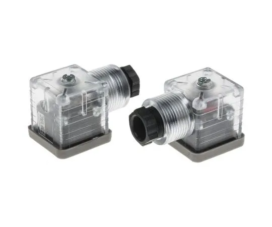 63-8015-06　RS PRO 3P+E DIN 43650 A, Female Solenoid Valve Connector, 250 V ac Voltage　811-8336