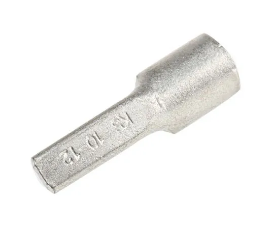 63-8011-60　RS PRO Uninsulated Crimp Pin Connector, 10mm² to 10mm², 8AWG to 8AWG, 4.3mm Pin Diameter, 14mm Pin Length　809-2357