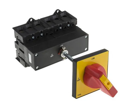 63-7962-84　6 Pole DIN Rail F***d Switch Disconnector, 6NO, 125 A, 55 kW, IP65　773-7986