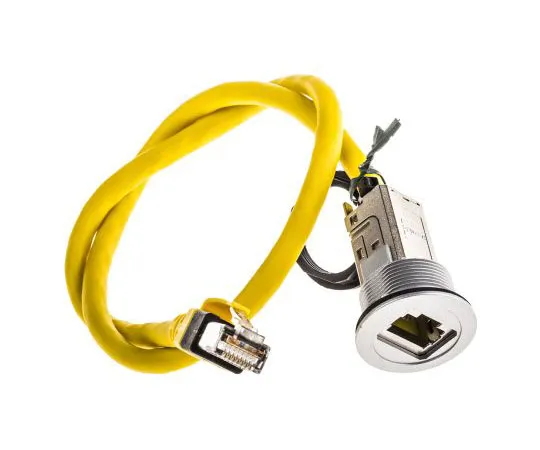 63-7951-66　Harting Cat6 RJ45 Plug/RJ45 Socket Coupler, 1 Port, Shielded　9454521504