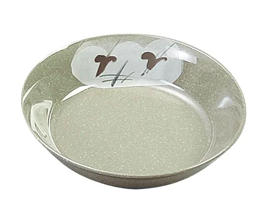 62-2923-45　［Discontinued］Round Plate Deep Plate 17 cm Snow Cot　YK-106