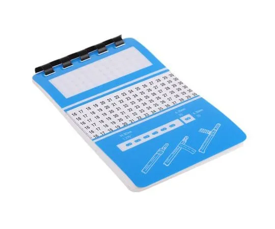 63-8016-74　RS PRO Self Adhesive Cable Marker, Pre-printed 1 → 45 Black on White　812-1530