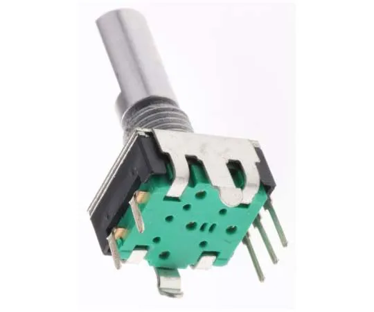 63-7778-39　Bourns 24 Pulse Incremental Mechanical Rotary Encoder with a 6 mm Flat Shaft (Not Indexed), Through Hole　PEC11R-4220F-S0024