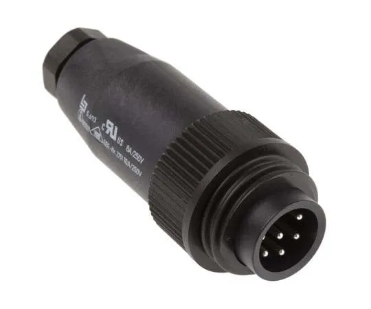 63-7775-05　Binder 693 Series Cable Mount Connector, 7 contacts Plug　99-4217-00-07