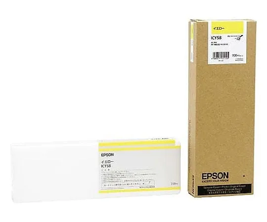 61-0514-49　［Discontinued］Epson Genuine Ink Cartridge (Yellow)　ICY58