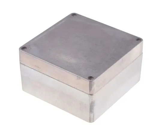 63-8040-73　RS PRO Die Cast Aluminium Enclosure, IP66, 180 x 180 x 100mm　846-2954