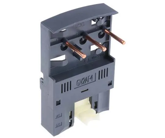 63-7790-89　Schneider Electric Connection Block for use with GV2 Series, LC1K Series, LC1P Series　GV2AF4