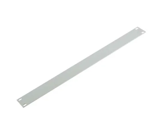 63-7759-61　19-inch Front Panel, 1U, Grey, Aluminium　30118299