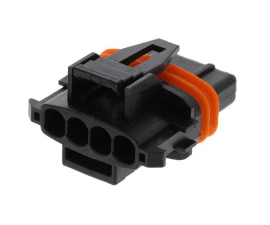 63-7757-06　TE Connectivity Junior Power Timer Series, 1 Row 4 Way Cable Mount Socket Housing　368162-1