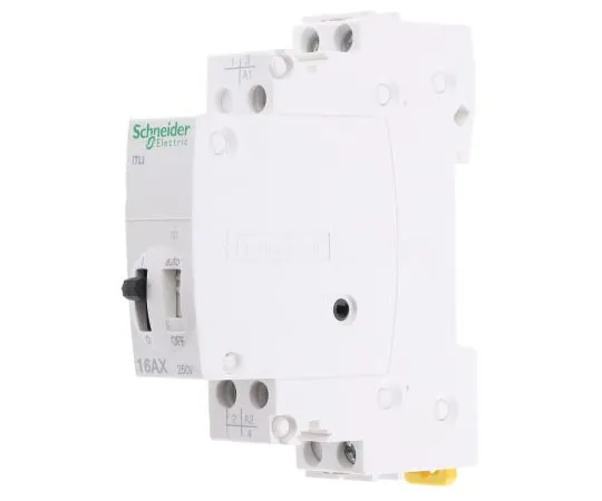 63-7989-13　2P Impulse Relay With NO/NC Contacts, 16 A, 12 V dc, 24 V ac Coil　A9C30115