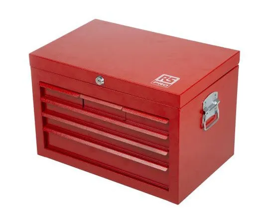 63-7953-20　RS Pro 6 drawer Steel Tool Chest, 350mm x 530mm x 340mm　768-1671