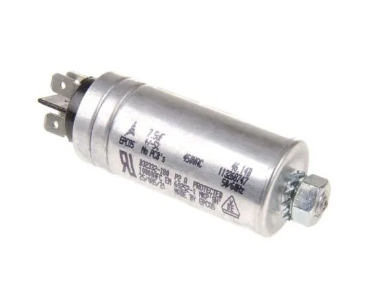 63-7955-96　Epcos 7.5μF Polypropylene Capacitor PP 450V ac ±5% Tolerance Stud Mount B32332 Series　B32332I6755J080
