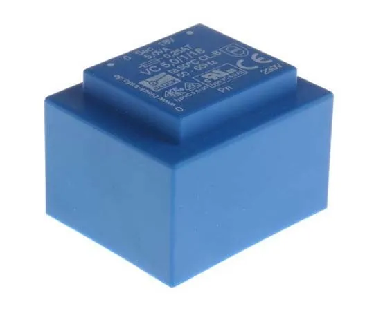 63-7770-59　18V ac 1 Output Through Hole PCB Transformer, 5VA　VC 5,0/1/18